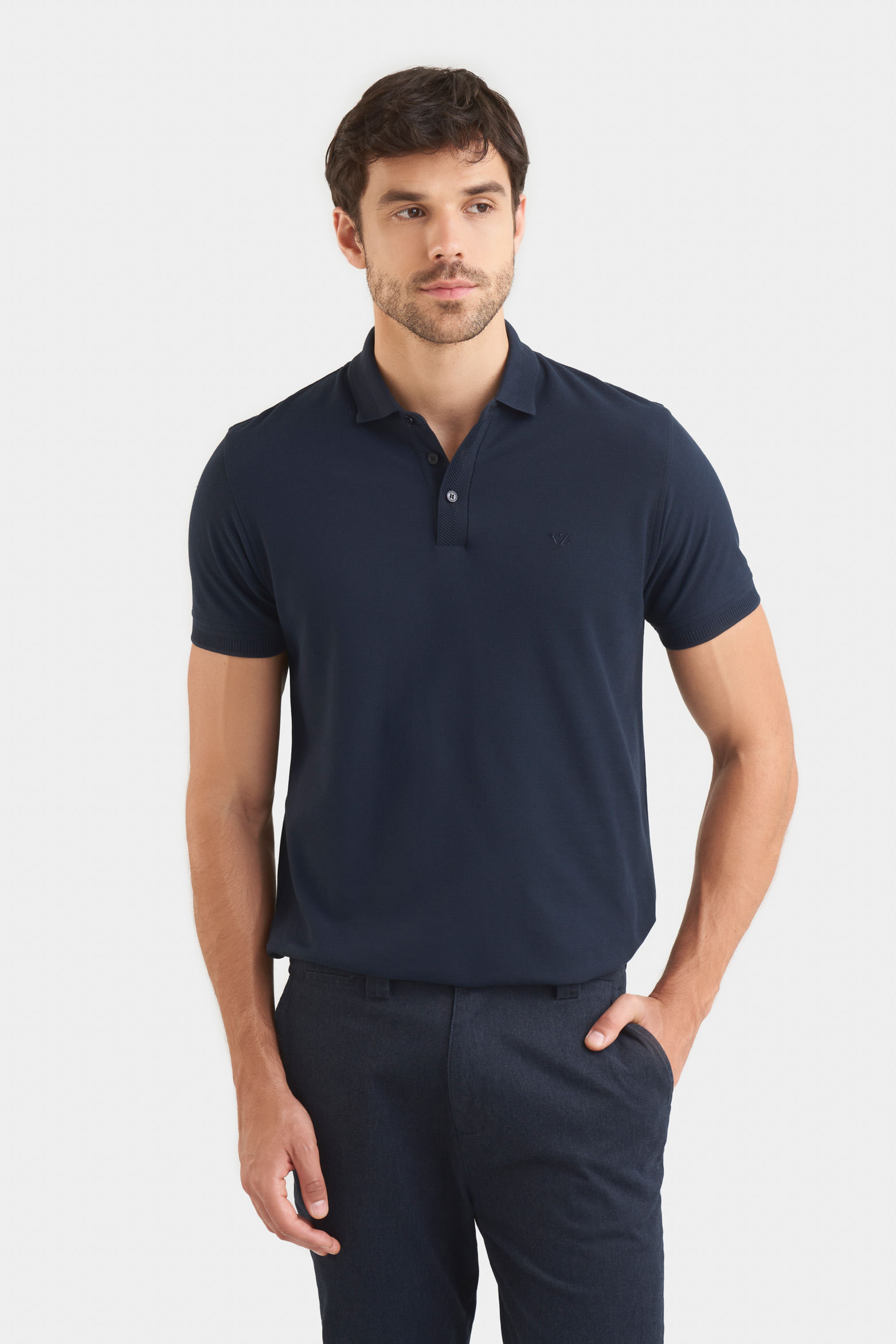 Polo casual algodón pima