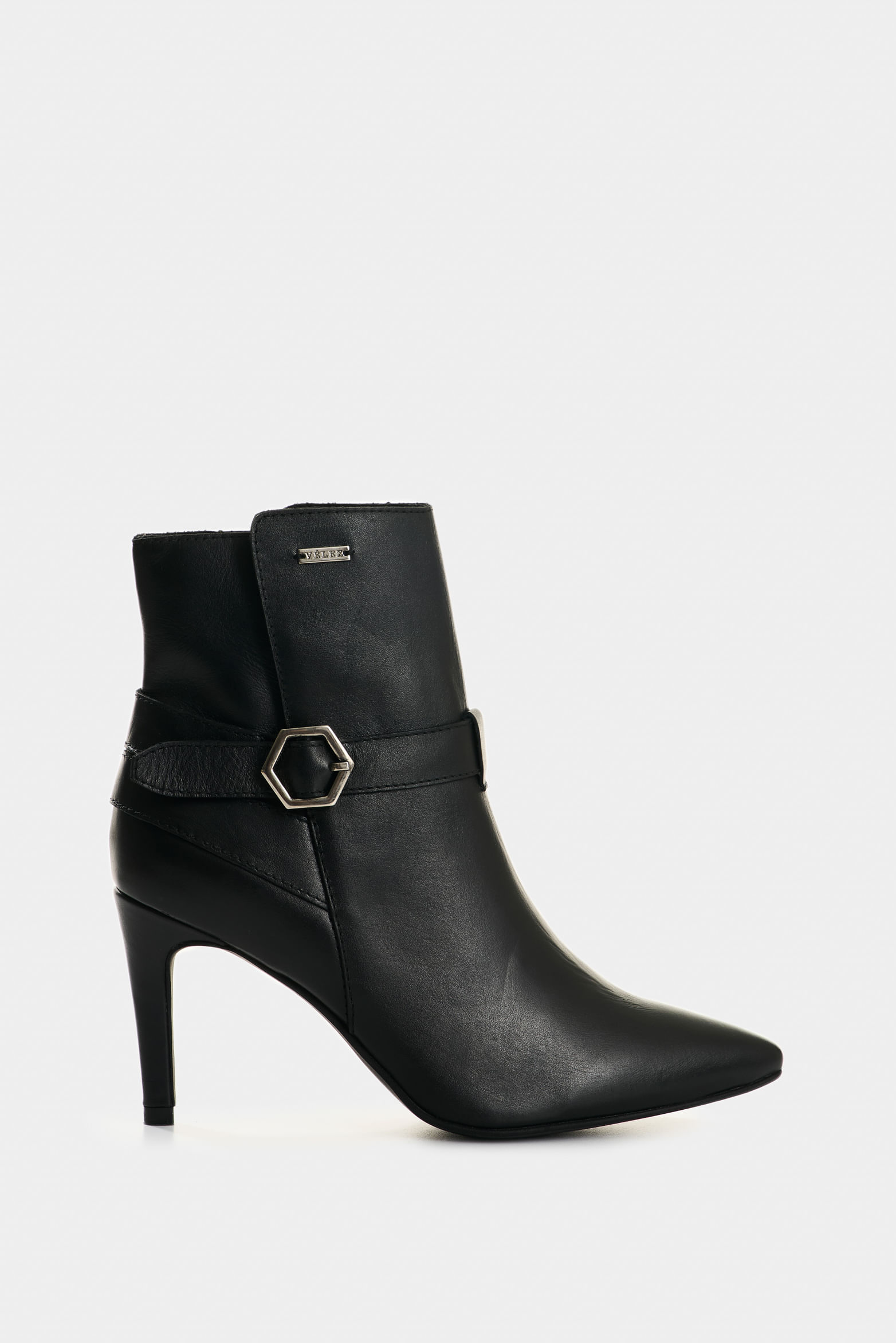 Botines Calix de cuero para mujer silueta office