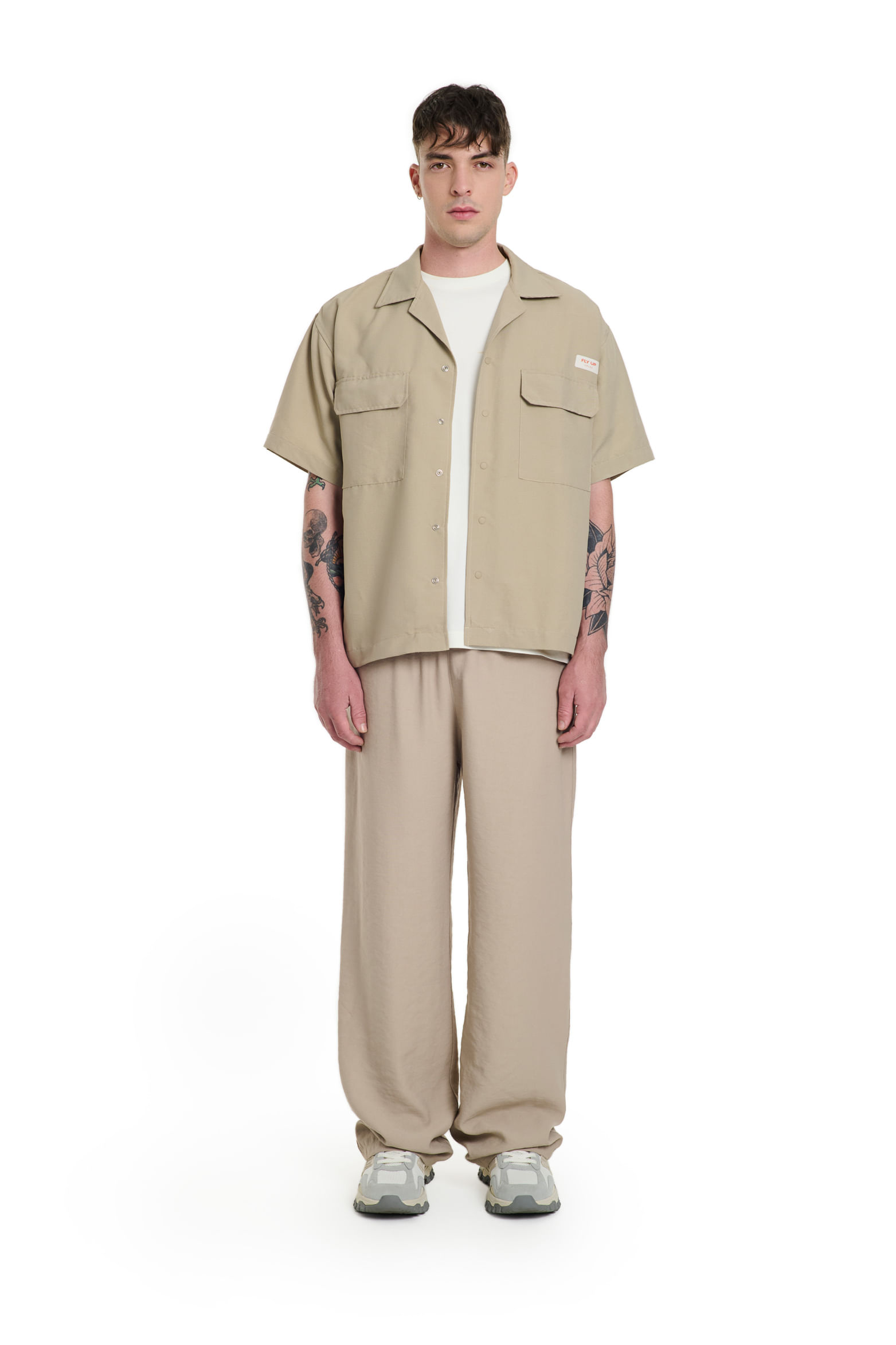 Camisa resort Essence unisex Fly Up