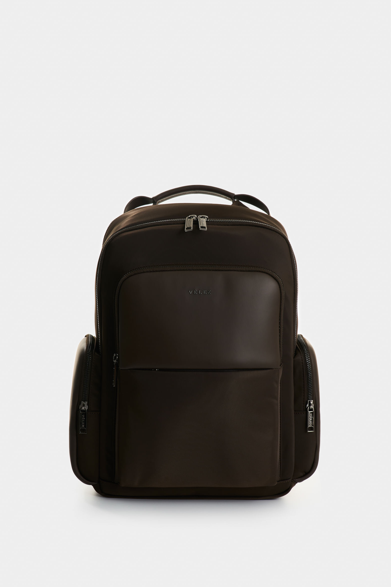 Tula morral caval de lona y cuero para hombre confort