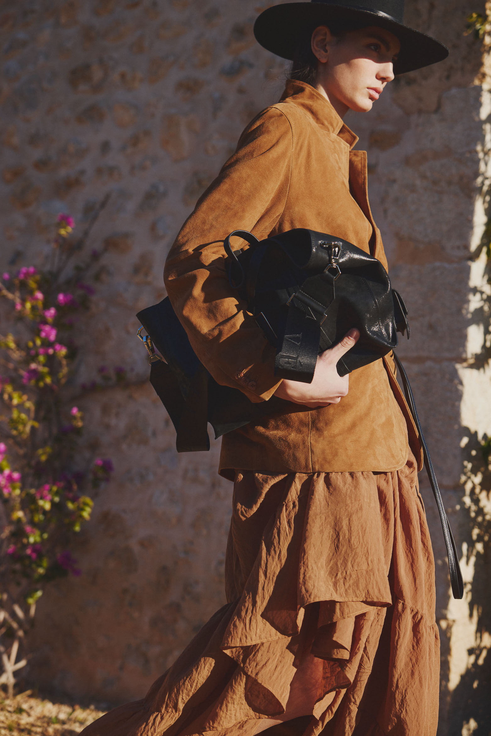 Shopping Dalia de cuero para mujer detalle trenzado