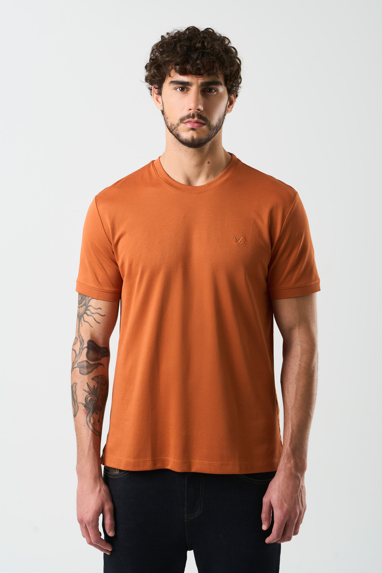 Camiseta micropima Arizona para hombre semi ajustada