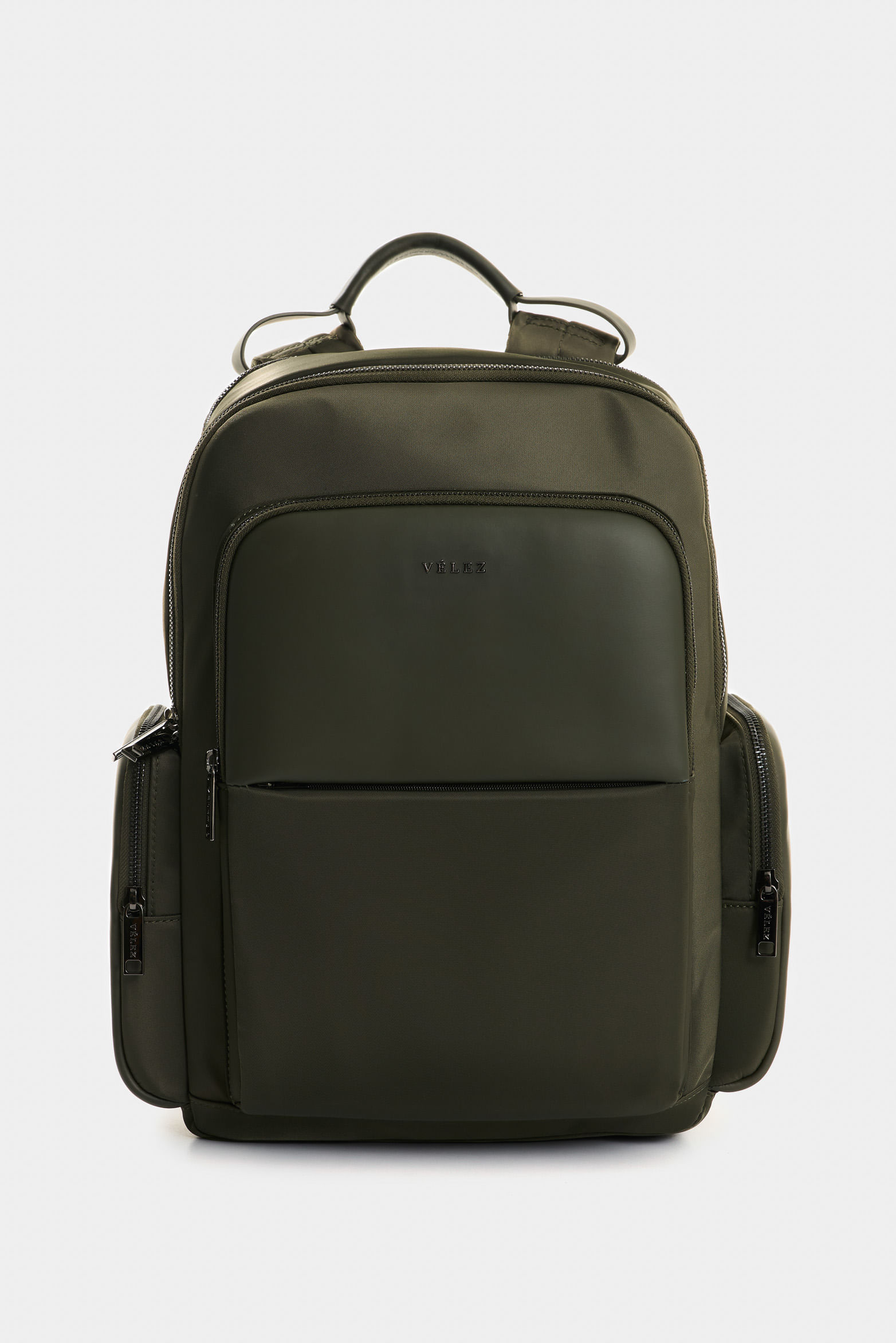 Tula morral caval de lona y cuero para hombre confort