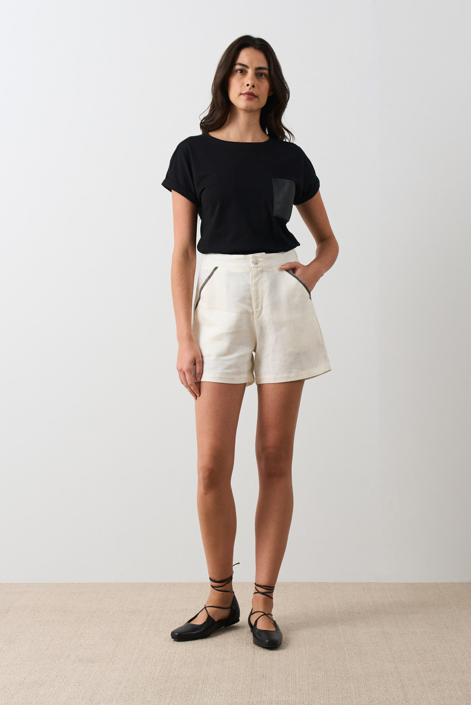 Short tiro alto para mujer Gael