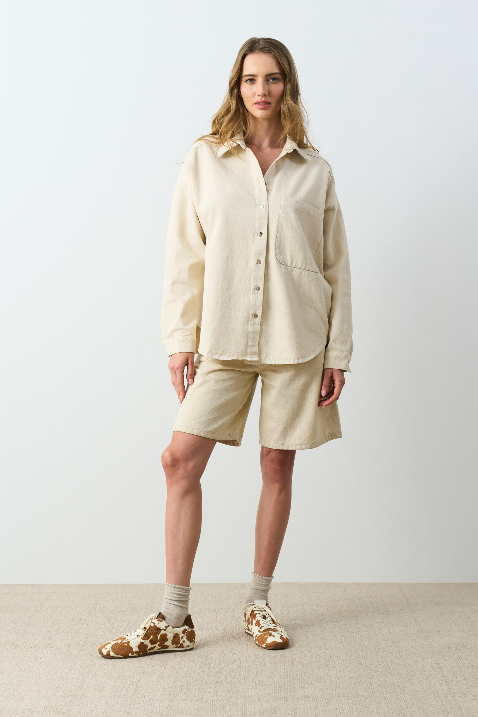 Camisa Acrux para mujer oversized