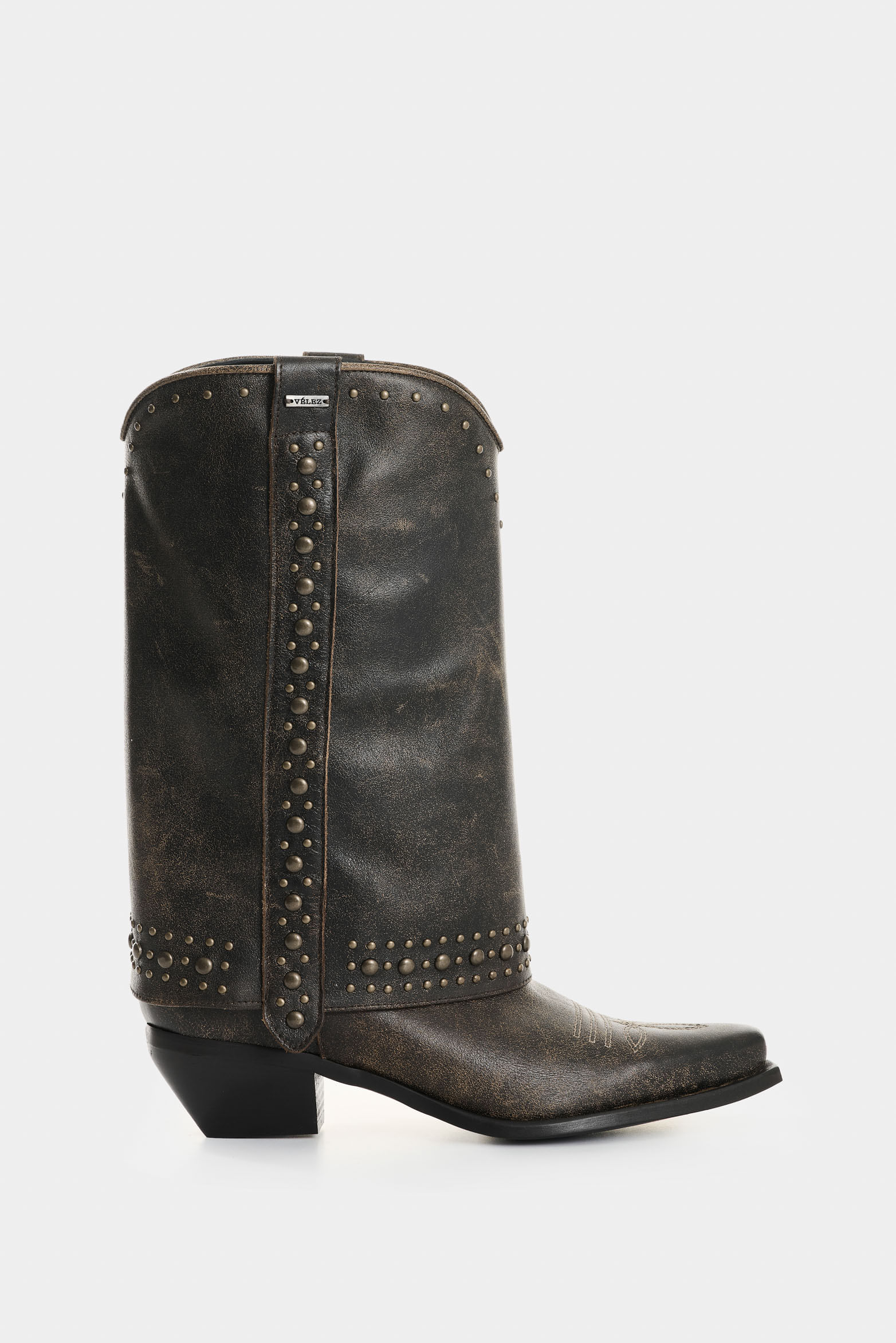 Botas texanas de cuero para mujer Wayra