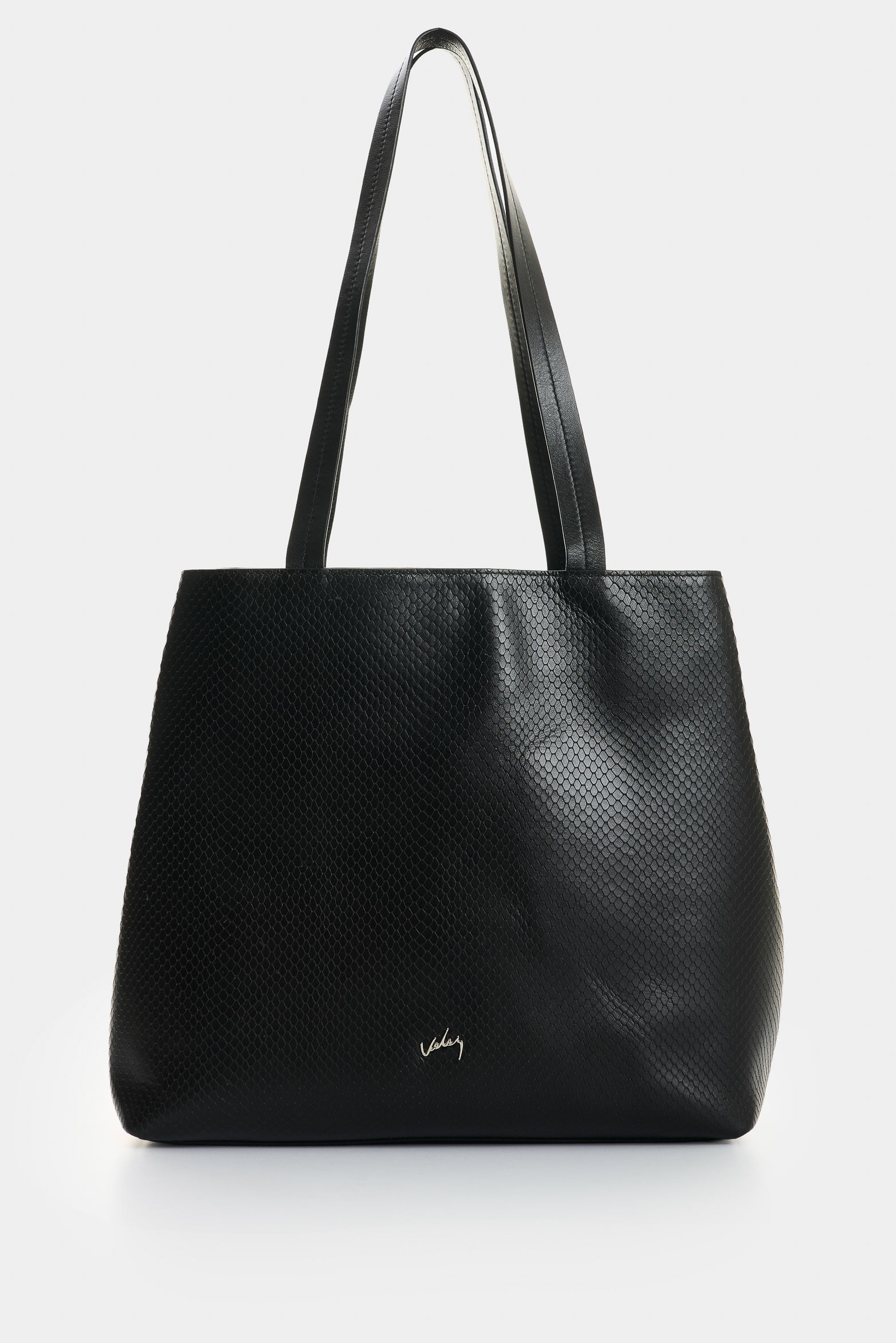 Shopping Munai en cuero grabado para mujer
