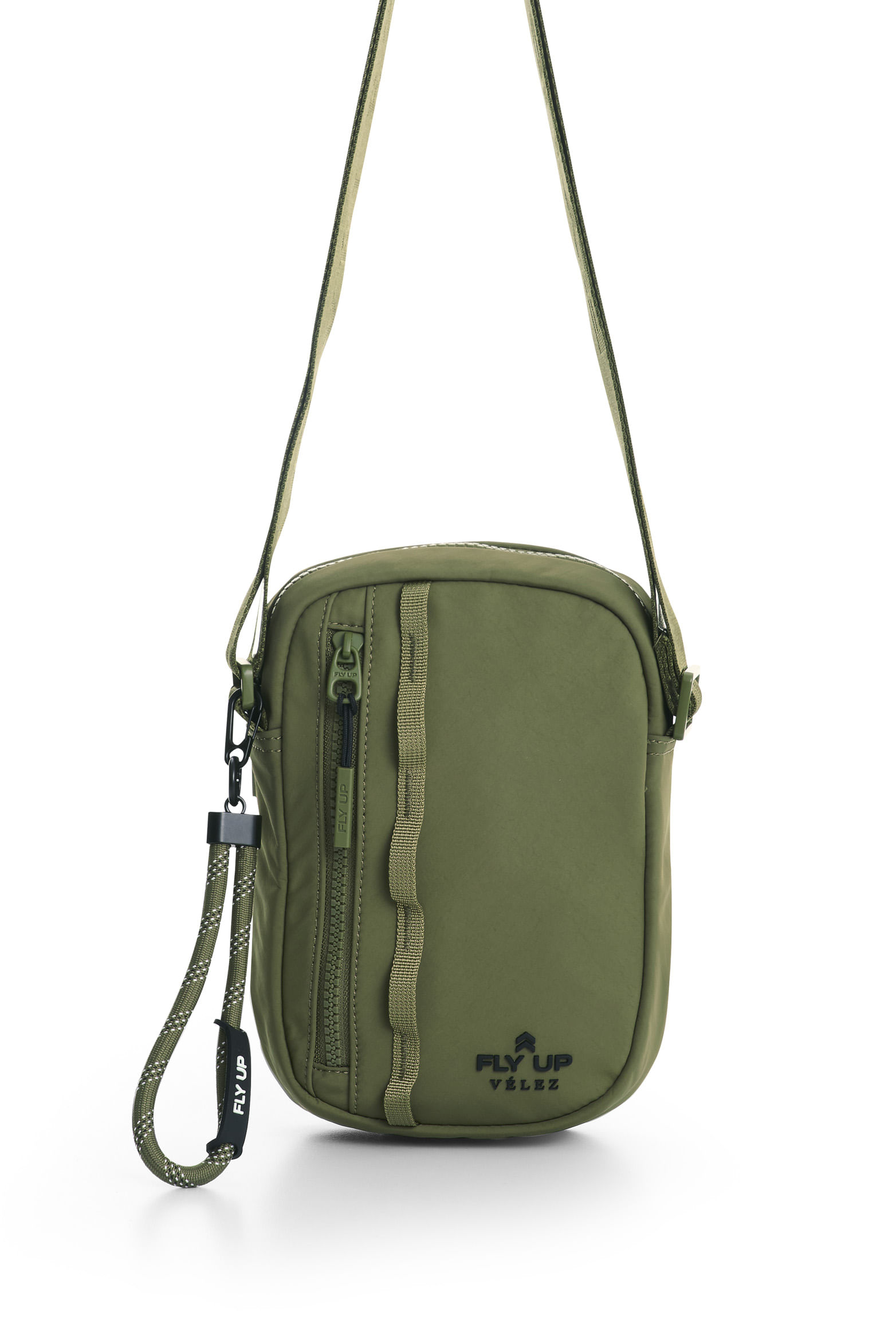 Bandolera de Lona Check para hombre Fly Up