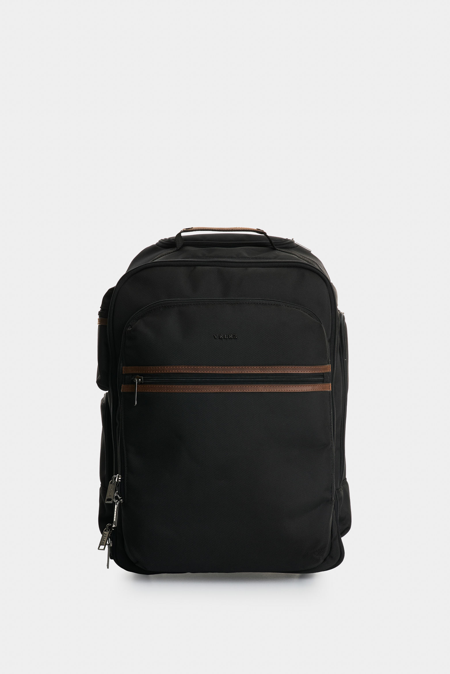 Morral de viaje en lona y cuero para hombre Ankara 2