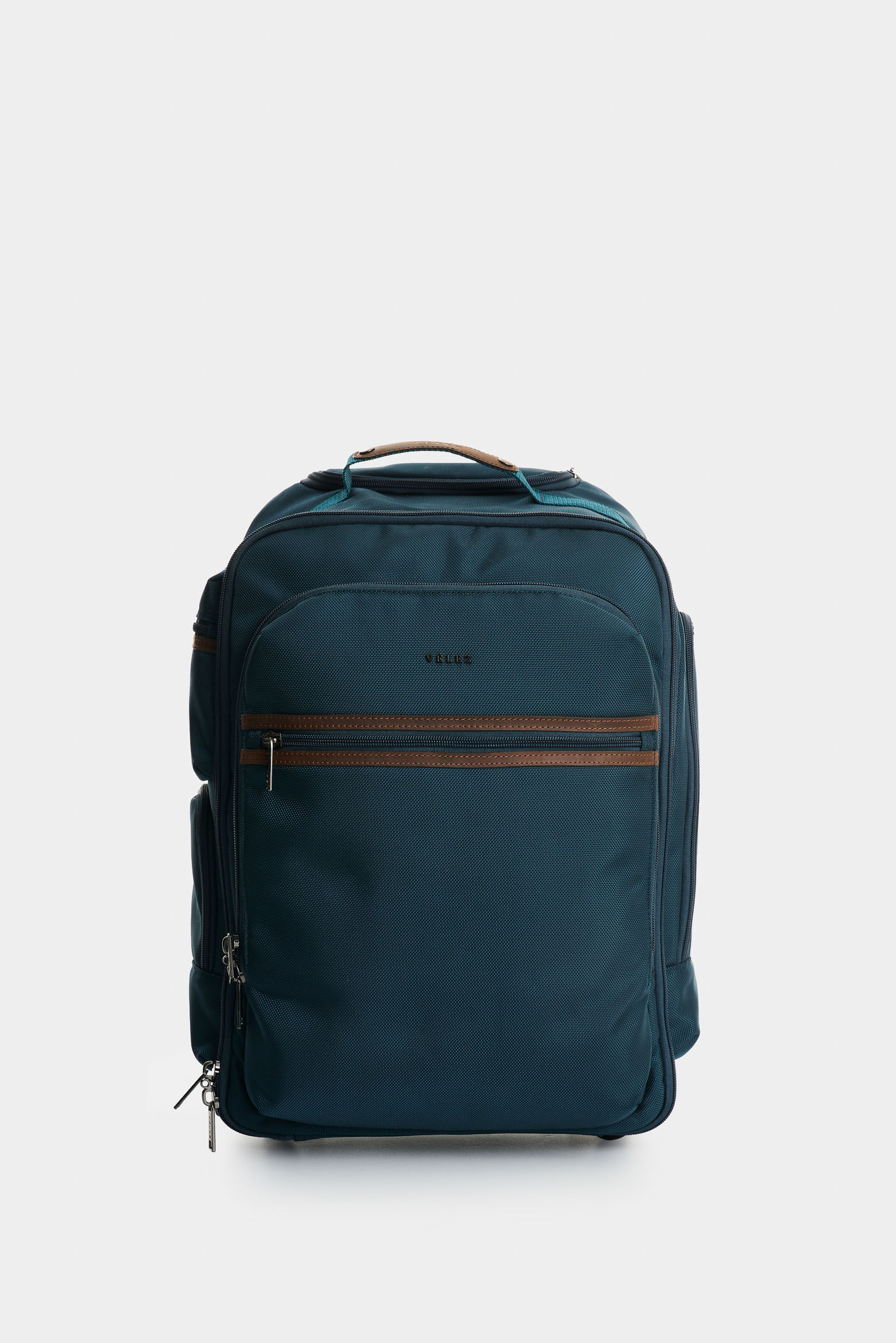 Morral de viaje en lona y cuero para hombre Ankara 2
