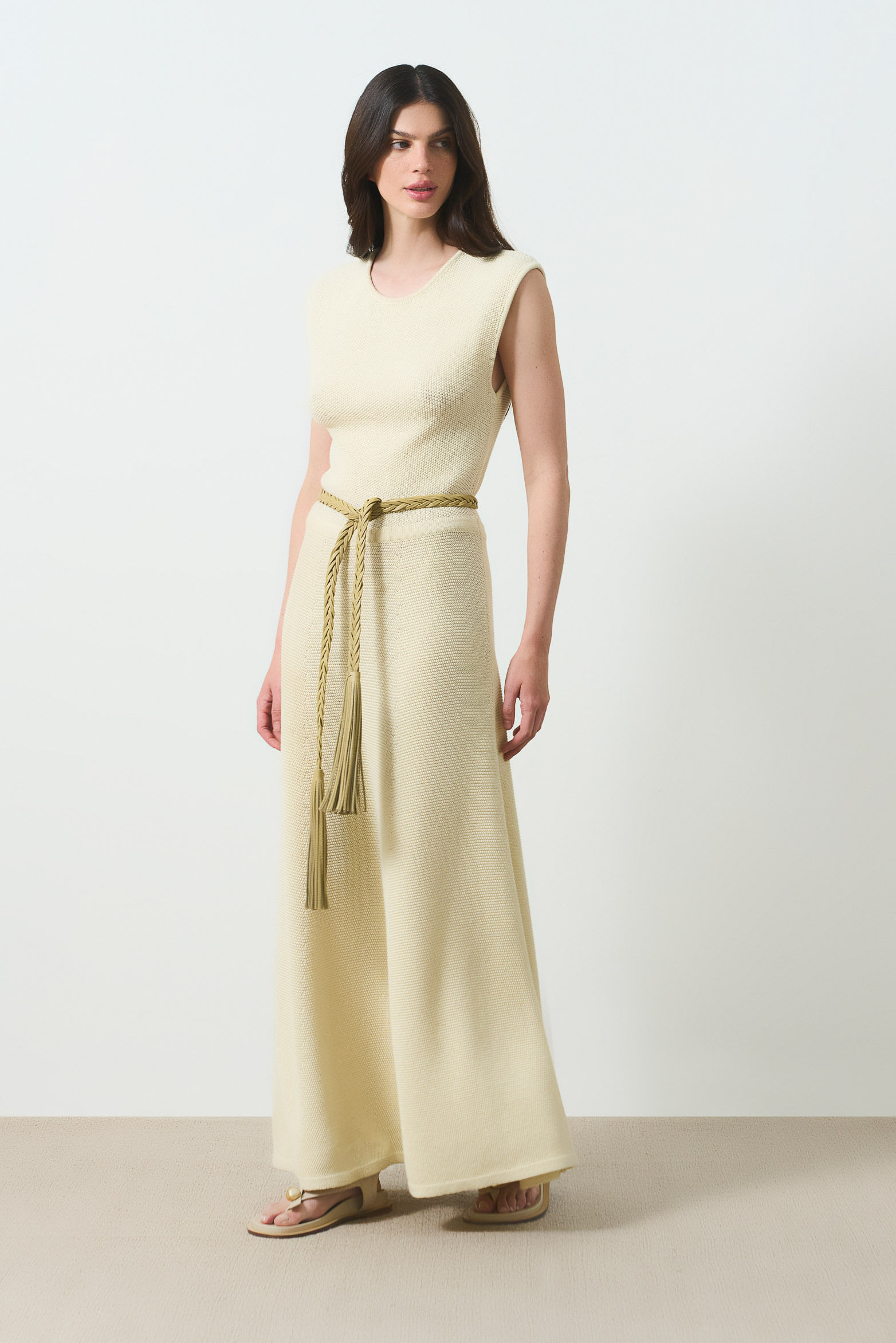 Vestido tejido Kiwa para mujer