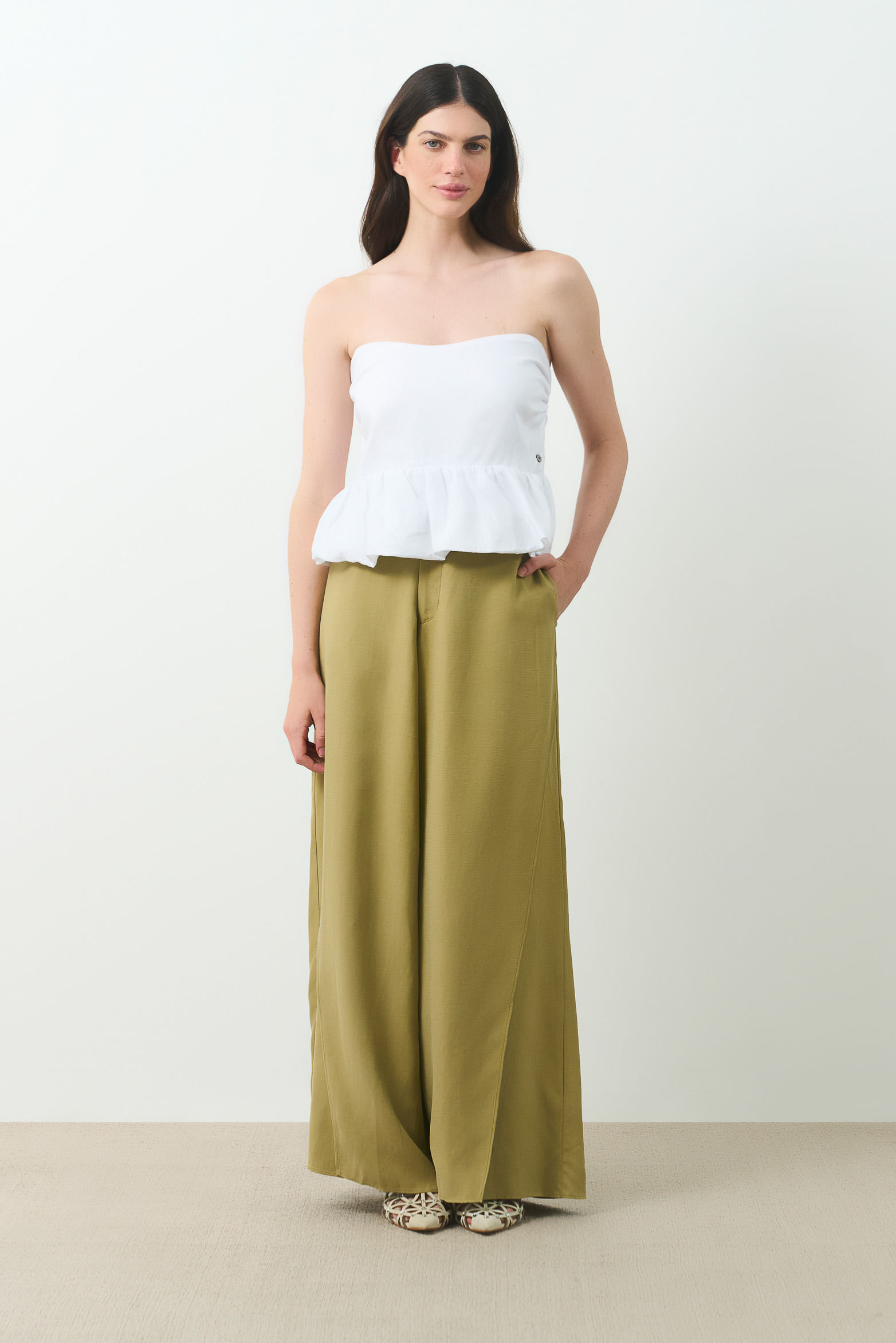 Camisa cropped Eos destellos