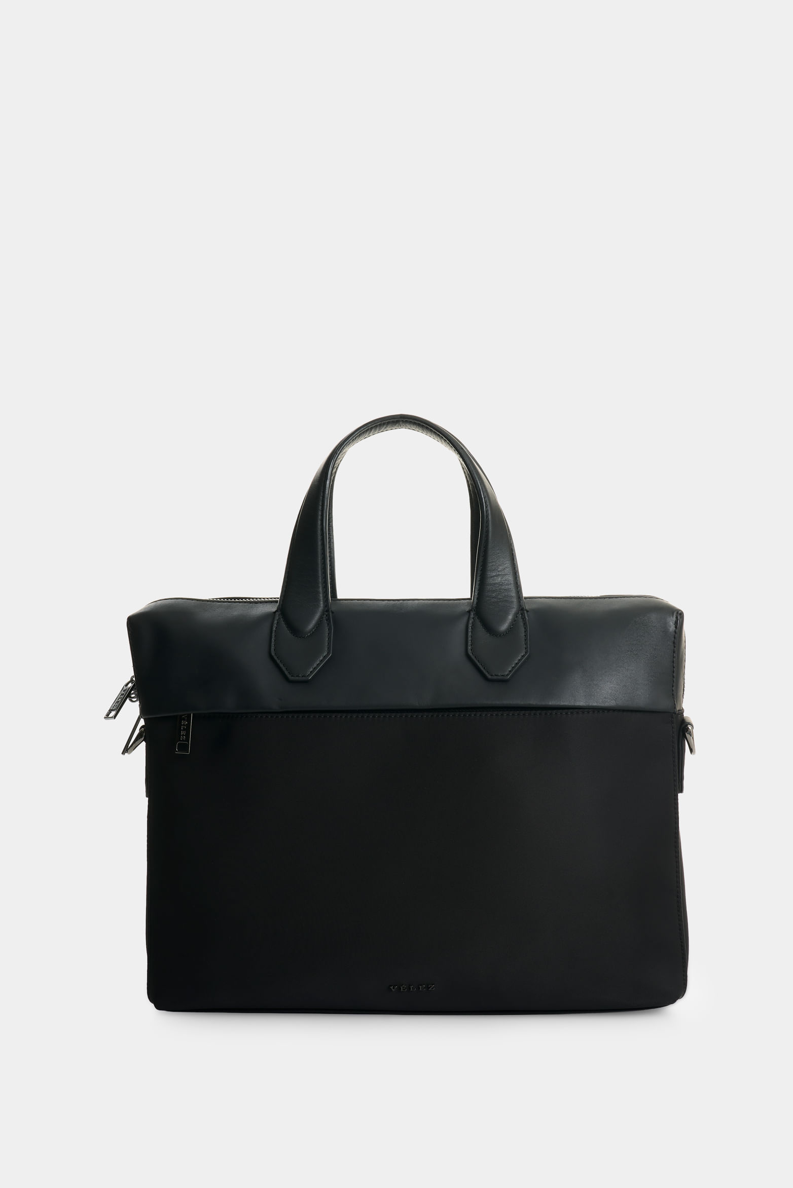 Maletín portátil en lona y cuero para hombre Breeze